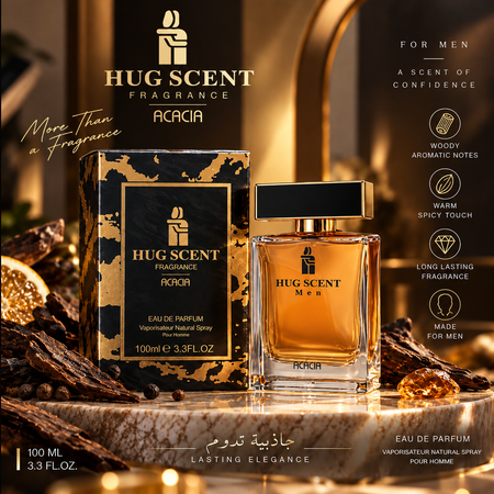Hug Scent Acacia for men – Eau de Parfum 100 ML