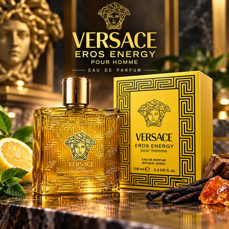 عطر فيرساتشي إيروس إنرجي للرجال Versace Eros Energy Pour Homme – أو دو بارفان 100 مل