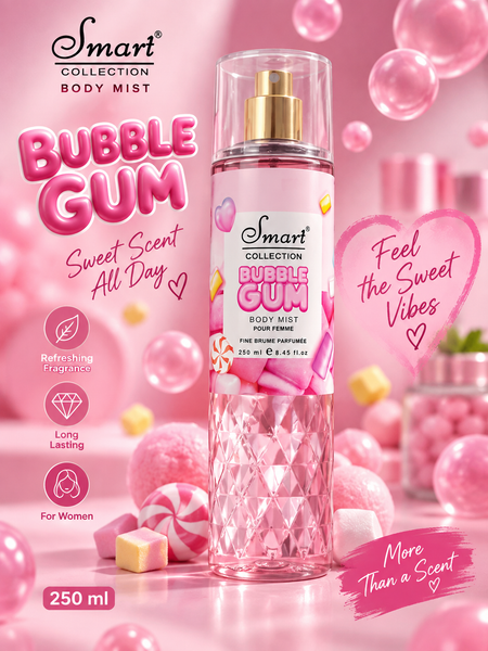 Smart Collection Bubble Gum Body Mist – 250ml