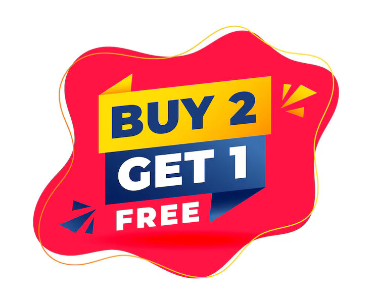 Buy 2 Get 1