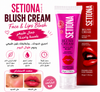 SETIONA Blush Cream – بلاشر كريمي للخدود والشفاه