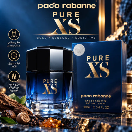 عطر باكو رابان بيور إكس إس للرجال Paco Rabanne Pure XS Eau de Toilette – 100 مل