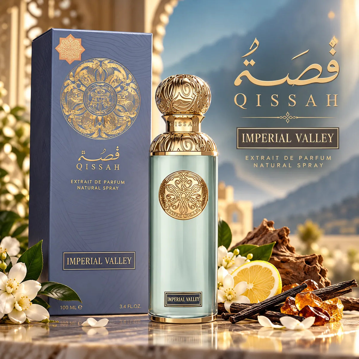 QISSAH Imperial Valley Extrait de Parfum – 100 ml
