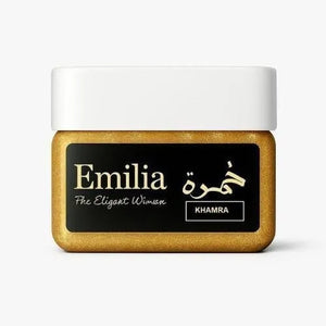 Emilia Khamra Shimmer Cream – مخمرية لامعة للجسم والمناطق الحساسة