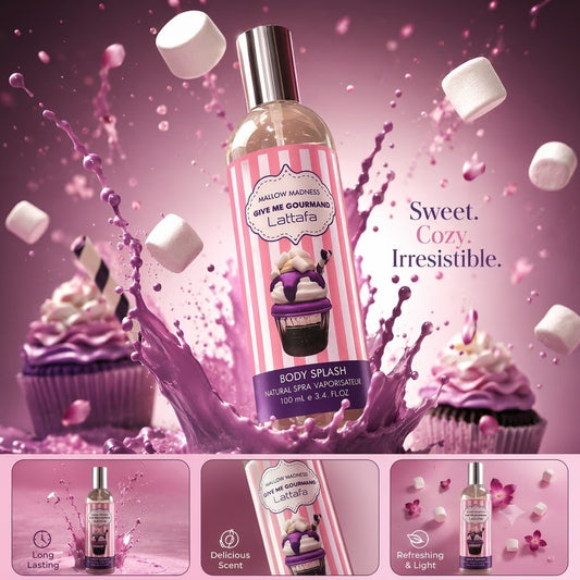 Lattafa Pride Give Me Gourmand Mallow Madness Body Splash - 100ml