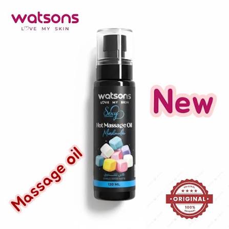مجموعة Watsons Love My Skin Hot Massage Oil – زيوت مساج للجسم (120 مل)